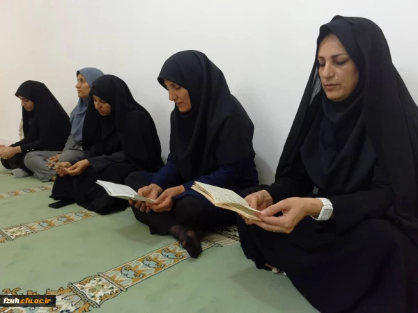 برگزاری مراسم سوگواری سالار شهیدان امام حسین علیه السلام در نمازخانه پردیس 3