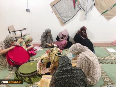  کارگاه گلابتون دوزی