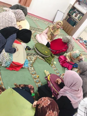  کارگاه گلابتون دوزی 4