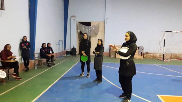 برگزاری کارگاه فریزبی به مناسبت هفته تربیت بدنی 2