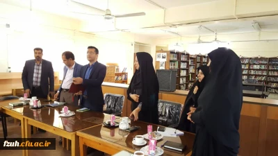برگزاری جلسه معارفه کارشناس حراست پردیس فاطمه الزهرا (س)