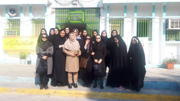 بازدید گروه زیست شناسی از دو مدرسه دانشگاه و نمونه رشد 10