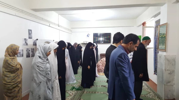 بازدید  نماینده مقام معظم رهبری از پردیس فاطمه الزهرا س 5