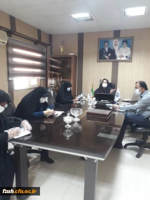 تشکیل جلسه شورای نظارت و مدیریت بر منابع انسانی در پردیس فاطمه الزهرا (س)دانشگاه فرهنگیان بندرعباس
